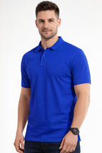 Royal Essential Premium Pique Polo T-Shirt – Royal Blue - Vasthr