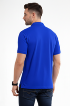 Royal Essential Premium Pique Polo T-Shirt – Royal Blue - Vasthr