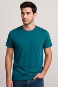 Vasthr Teal Blue T-Shirt – Premium Cotton Everyday Wear