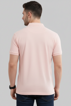 Blush Classic Premium Pique Polo T-Shirt – Soft Pink - Vasthr