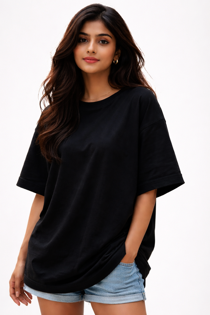 “Certified” Oversized T-Shirt – Digital Chaos Street Edition – Black by Vasthr