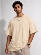 Vasthr “TROPICAL ESCAPE” Oversized T-Shirt (Off White)