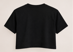Nap Cropped T-Shirt – Black - Vasthr