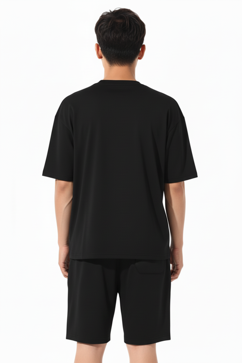 Jet Black Premium Co-Ord Set by Vasthr