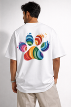 Vasthr “Paw Love” Oversized T-Shirt (White)