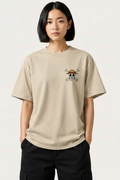 Vasthr “King of Pirates” Luffy Oversized T-Shirt (Vintage Beige)
