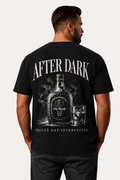 Vasthr “AFTER DARK – Things Get Interesting” Oversized T-Shirt (Black)