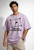 Vasthr “Very Old Picture of Me” Oversized T-Shirt – Lavender/Lilac Edition