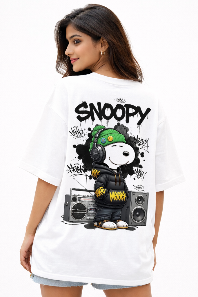 Snoopy Oversized T-Shirt – Street Vibe Edition by Vasthr