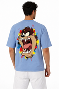 TAZ - Tasmanian Chaos Graphic Oversized Looney tunes T-Shirt by Vasthr