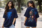 Thor the THUNDER GOD Oversized Graphic T-Shirt by Vasthr