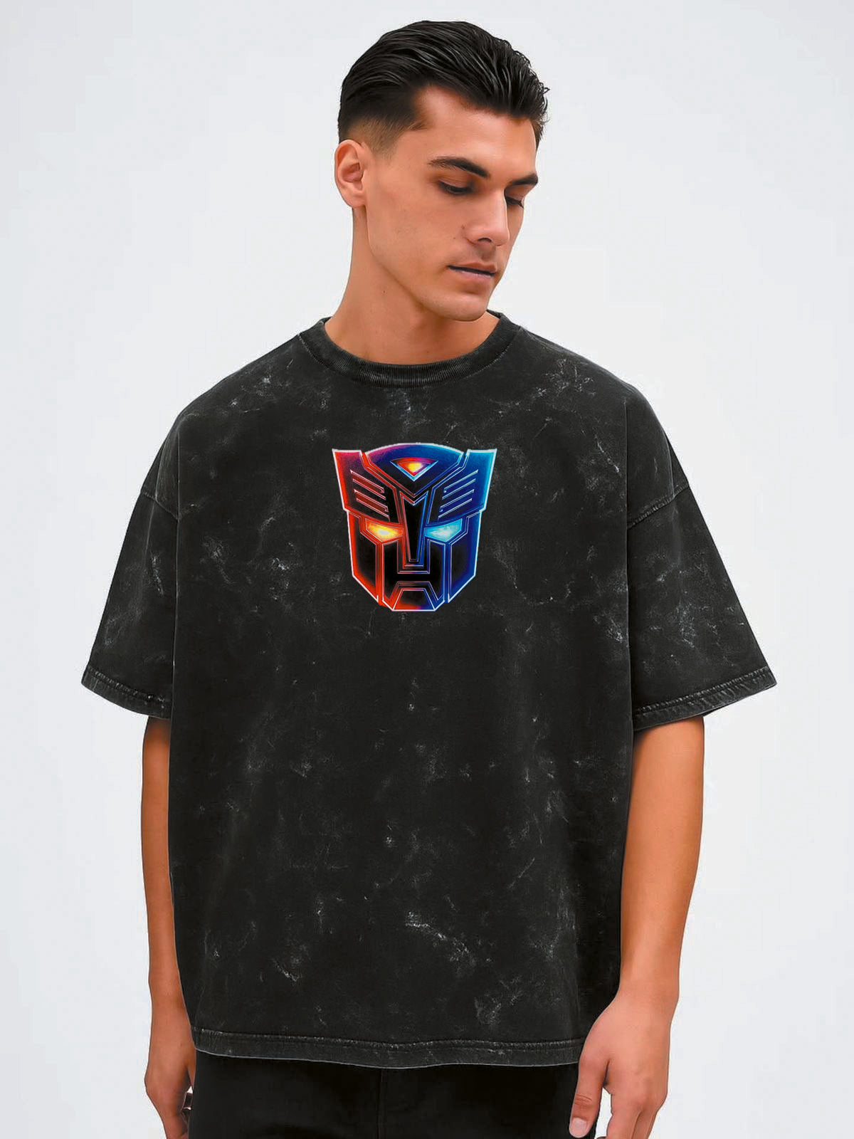 Acid Wash Transformers Graphic T-Shirt – Shop Trendy Men’s Fashion Online by Vasthr
