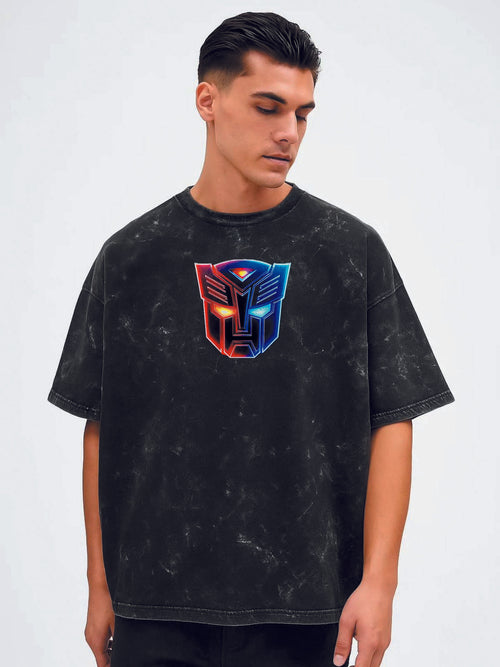 Acid Wash Transformers Graphic T-Shirt – Shop Trendy Men’s Fashion Online by Vasthr