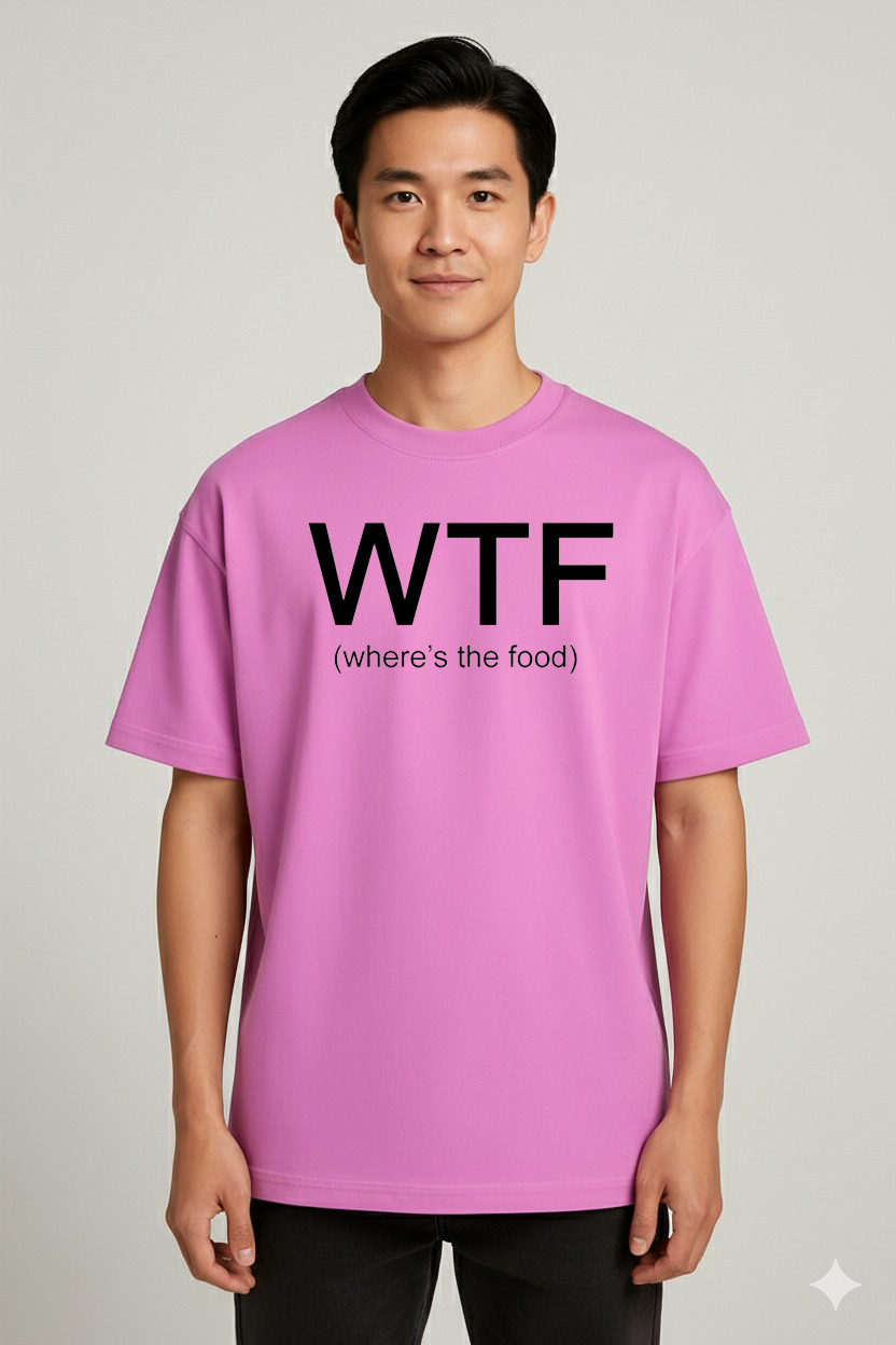 WTF Funny Quote T-Shirt for Men – Statement Streetwear Edition | Vasthr Streetwear