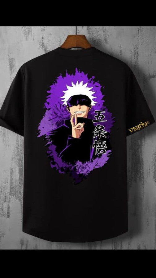 Gojo Satoru Jujutsu Kaisen Oversize T-Shirt - Vasthr Limited Edition