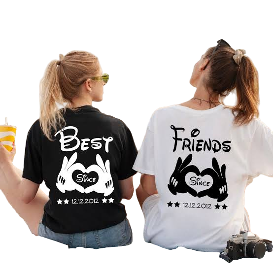 Vasthr x Best Friends Matching T-Shirts – Since Day One