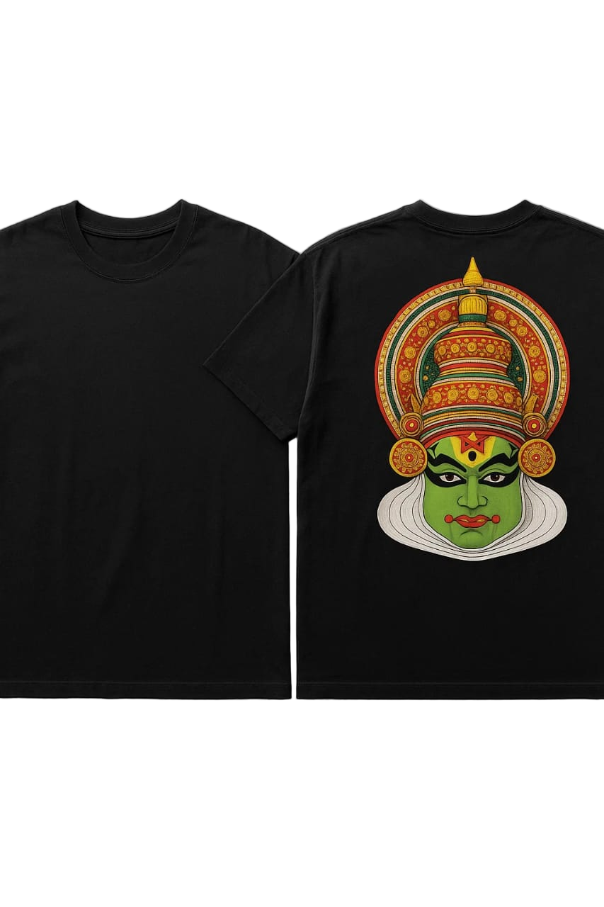 Vasthr x  Kerala's Legacy: Kathakali Oversized T-Shirt