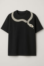 Vasthr x Serpent's Embrace: Graphic Print Oversize T-Shirt