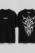 Vasthr x  Urban Edge: Tribal Graphic Oversize T-Shirt
