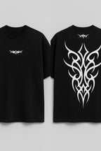 Vasthr x  Urban Edge: Tribal Graphic Oversize T-Shirt