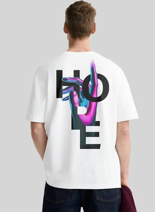 Beacon of Light: Hope Oversize T-Shirt by Vasthr