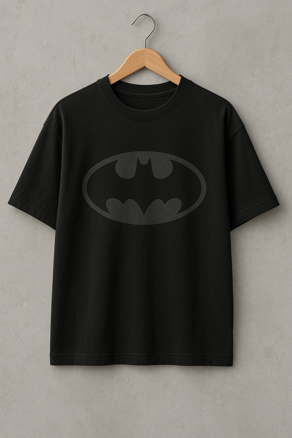 Vasthr x  Stealth Mode: Minimalist Batman T-Shirt