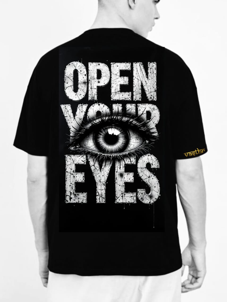Vasthr x  Wake Up Call: "Open Your Eyes" Oversize T-Shirt