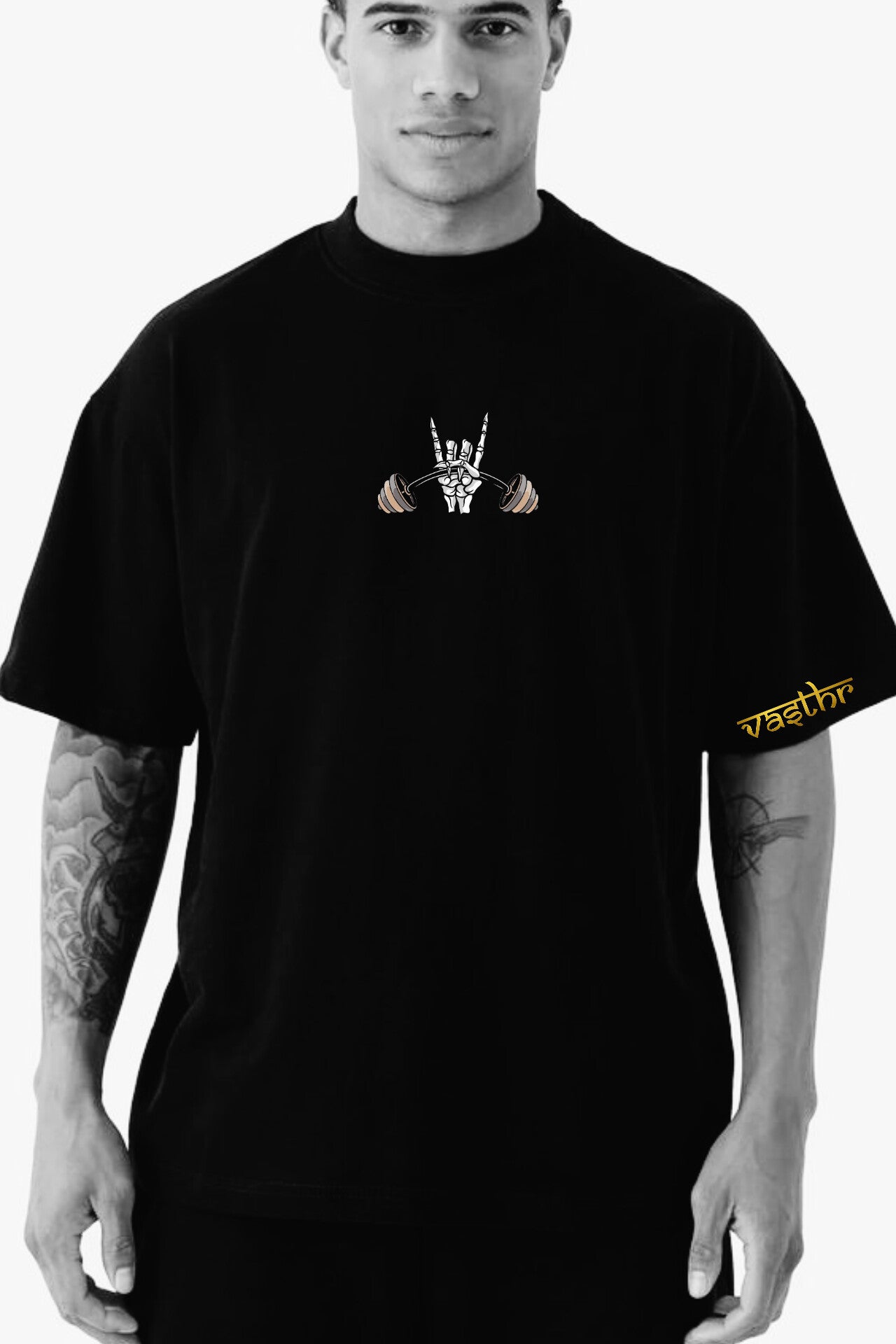 Vasthr x  Iron & Bones: Gym Oversize T-Shirt