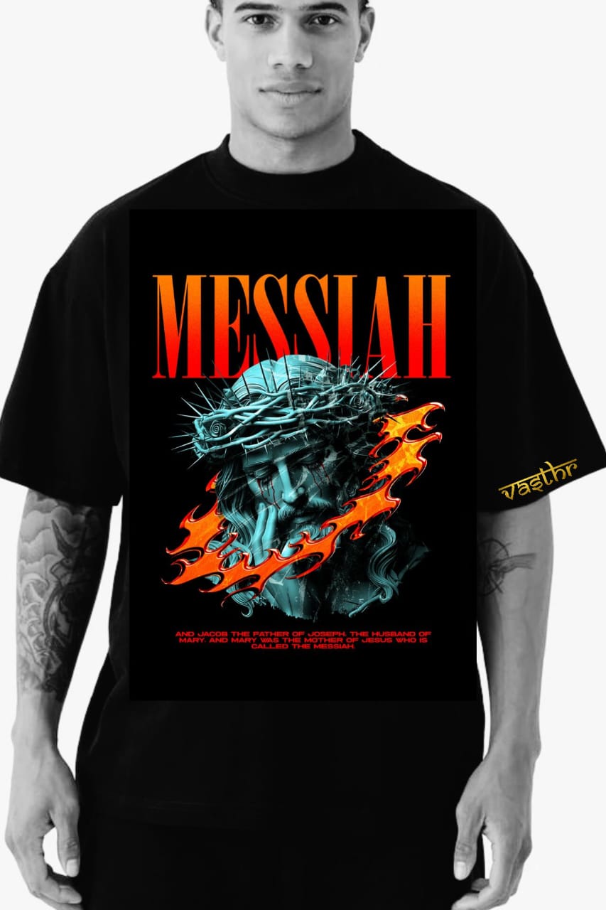 Vasthr x The Messiah Graphic Oversize T-Shirt
