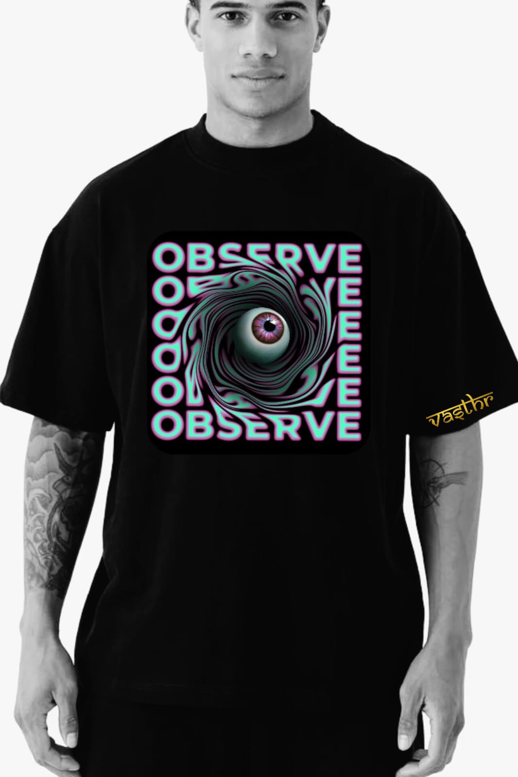 Vasthr x  The "Observe" Oversize T-Shirt
