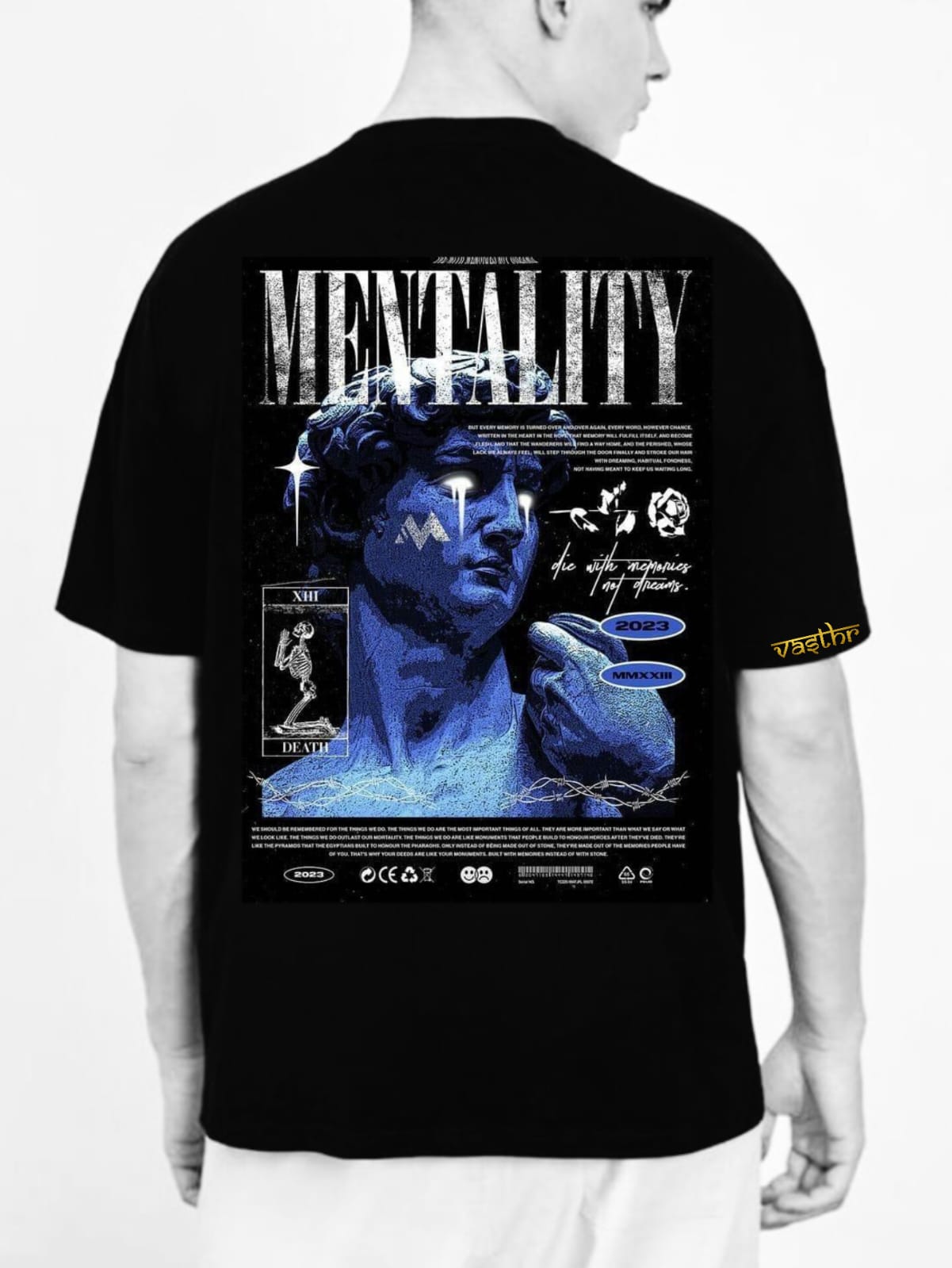 Vasthr x "MENTALITY" Oversized Tshirt