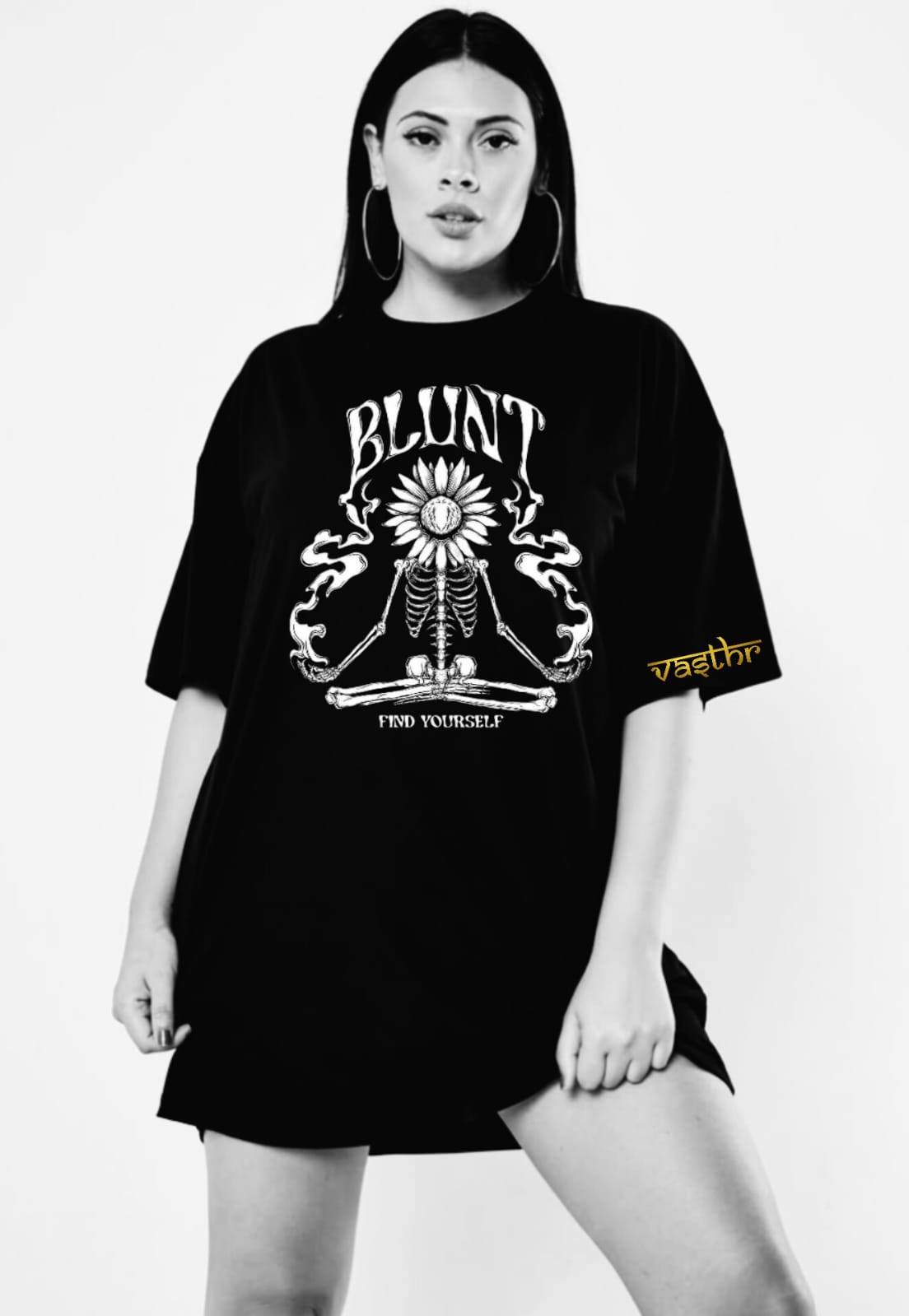 Vasthr x Blunt “Find Yourself” Oversized T-Shirt