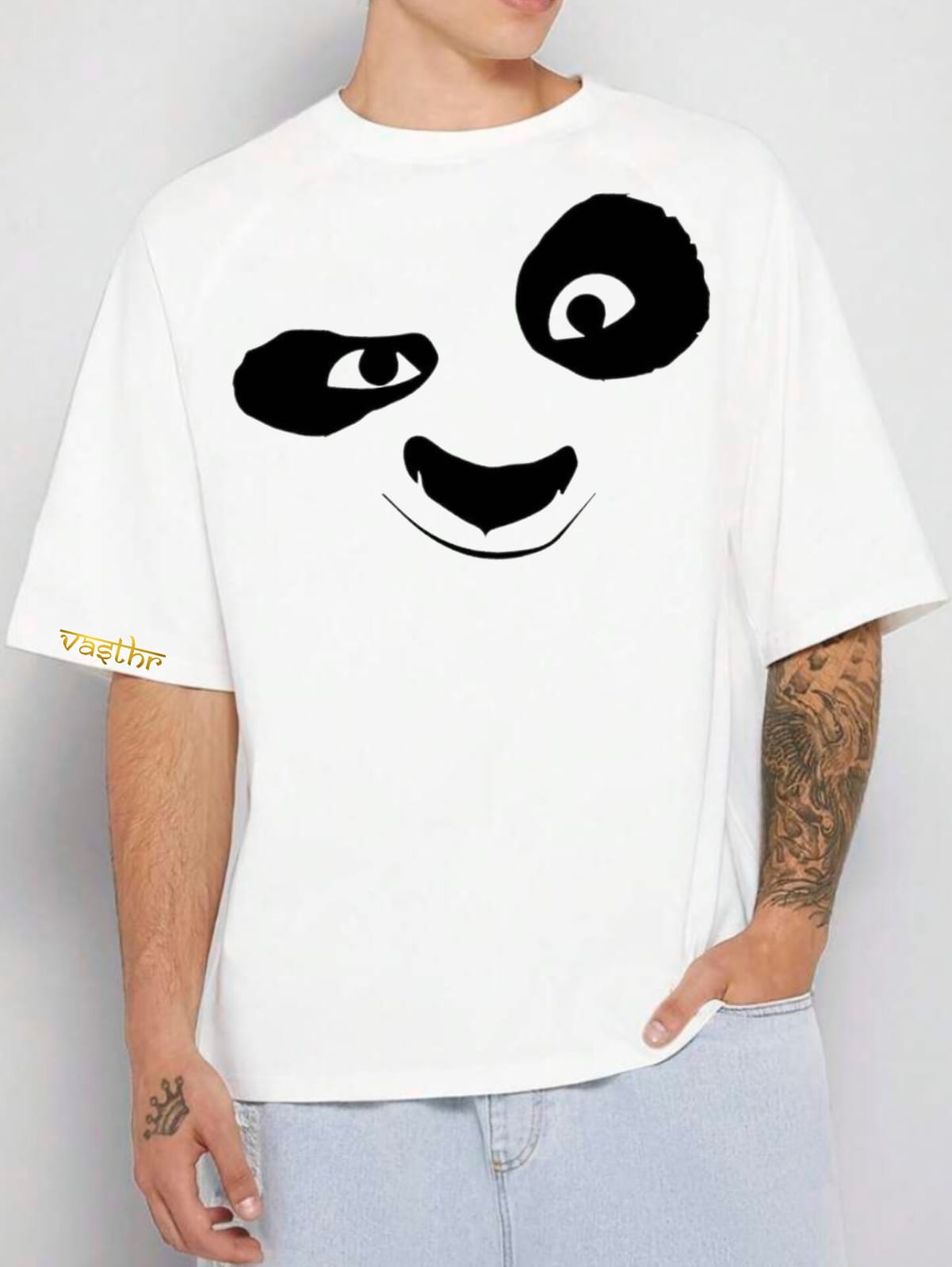 Vasthr x Kung Fu Panda Oversize T-shirt