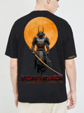 Vasthr x Samurai Warrior Oversized Graphic Tshirt – Black