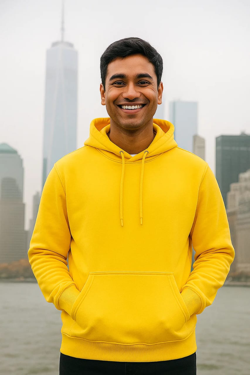 Yellow Hoodie - Vasthr Classic