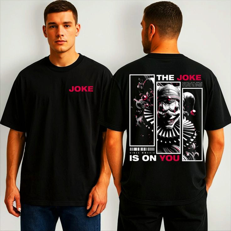 Vasthr “The Joke Is On You” Oversized T-Shirt – Bold Streetwear Statement