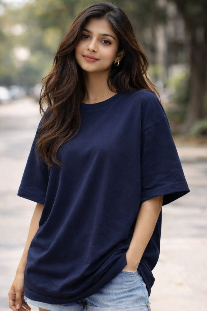 Oni Blossom Oversized Women’s T-Shirt by Vasthr