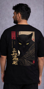 Vasthr “Shadow Predator” Oversized T-Shirt – Black Edition