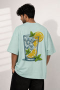 Lemonade Breeze Oversized T-Shirt by Vasthr