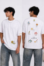 Vasthr “Life Affirmation” Oversized T-Shirt – White Edition