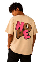 Vasthr “HOPE” Oversized T-Shirt – Desert Beige