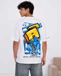 Vasthr “Dream • Create • Inspire” Oversized T-Shirt – White