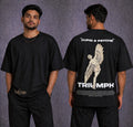 Vasthr “Cupid & Psyche – Triumph” Oversized T-Shirt (Black)