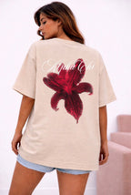 Vasthr “Anhad Chhi” Oversized T-Shirt – Beige