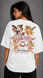 Vasthr “HEAVEN” Oversized T-Shirt (White)