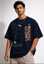 Vasthr “LIMITED EDITION” Oversized T-Shirt (Midnight Navy)