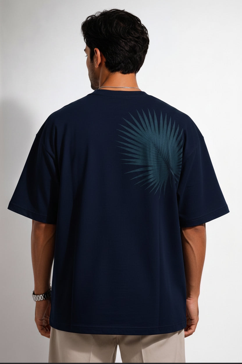 Vasthr “LIMITED EDITION” Oversized T-Shirt (Midnight Navy)
