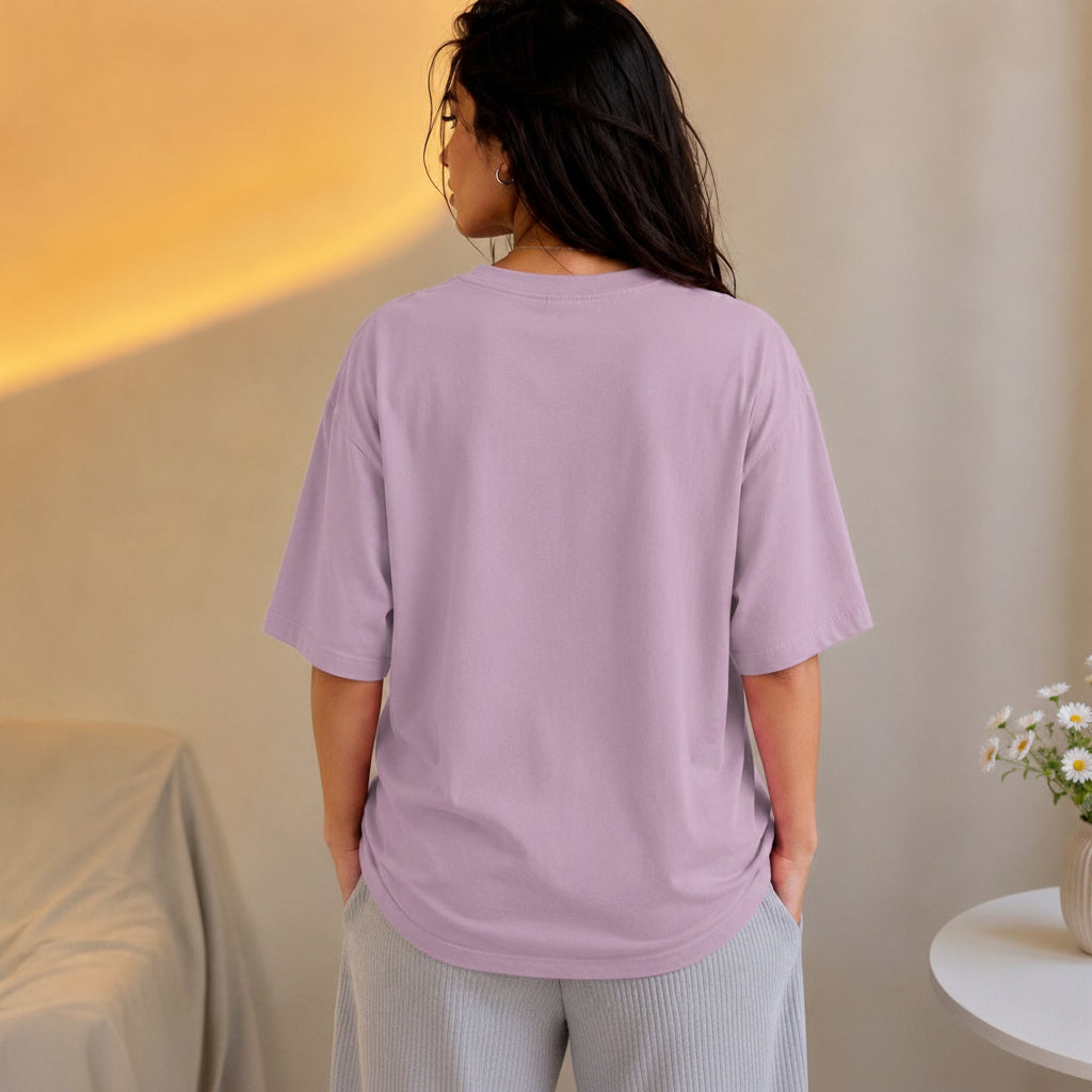 Vasthr “TOM & JERRY” Oversized T-Shirt (Lilac)
