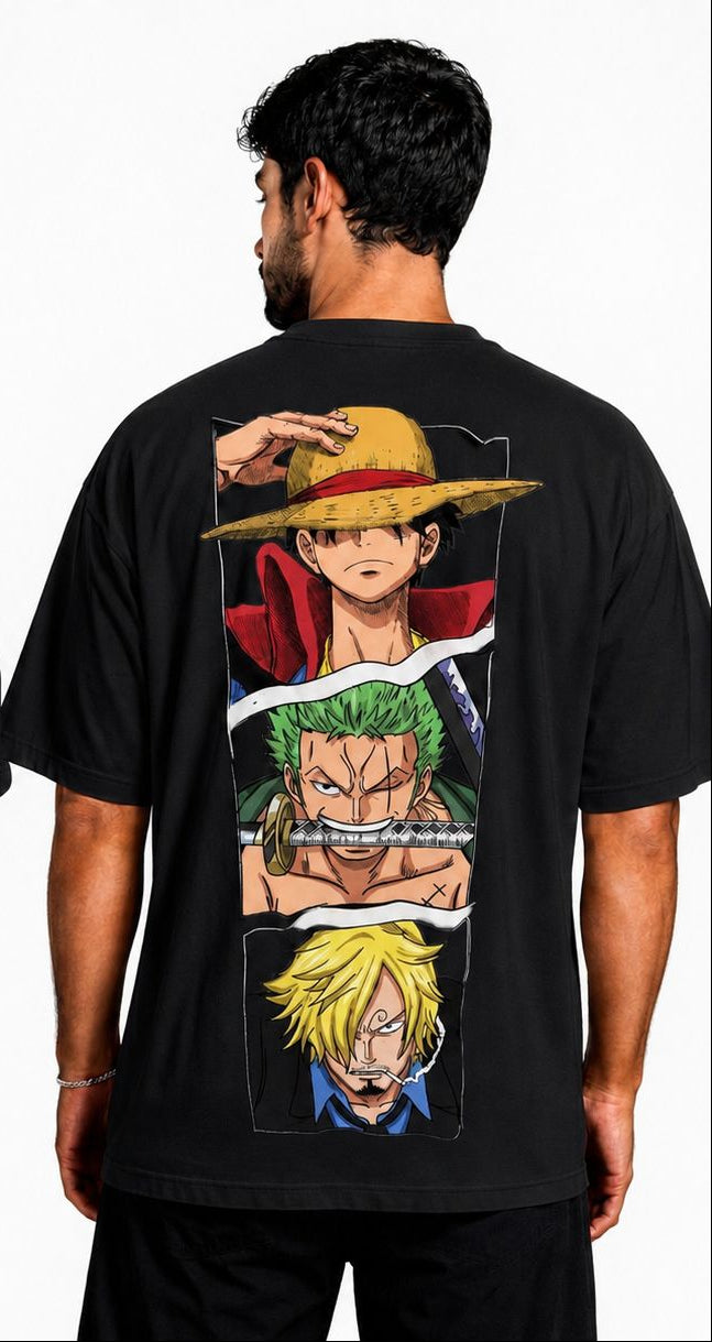 Vasthr “PIRATE ERA” Oversized T-Shirt (Black)