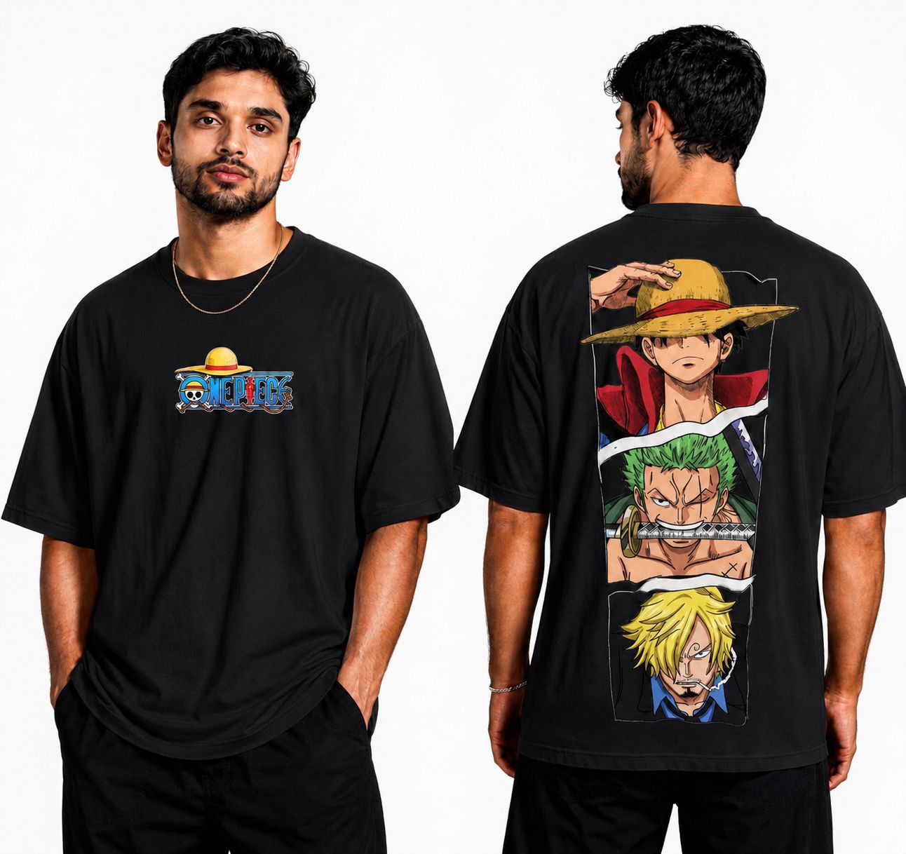 Vasthr “PIRATE ERA” Oversized T-Shirt (Black)